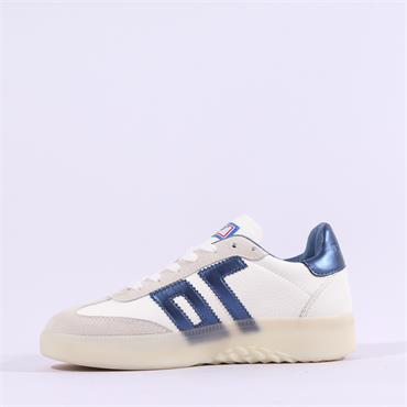 Back 70 Boston Platform T Toe Trainer - White Ice Blue